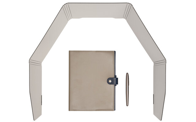 テレワーク時の集中スペースが手軽に作れる卓上パーティション  | KING JIM 