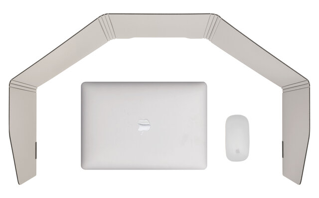 テレワーク時の集中スペースが手軽に作れる卓上パーティション  | KING JIM 