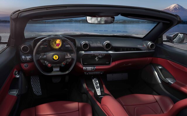 跳ね馬の＋2GTスパイダー、ポルトフィーノの進化形「ポルトフィーノM」がワールドプレミア｜Ferrari