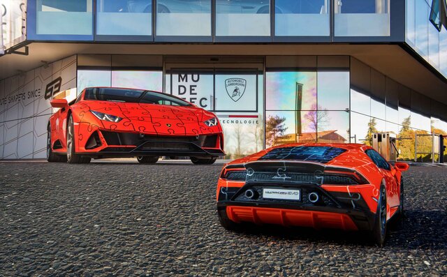 子どもから大人まで楽しめるウラカンEVOの立体パズル|Lamborghini 子どもから大人まで楽しめるウラカンEVOの立体パズル|Lamborghini