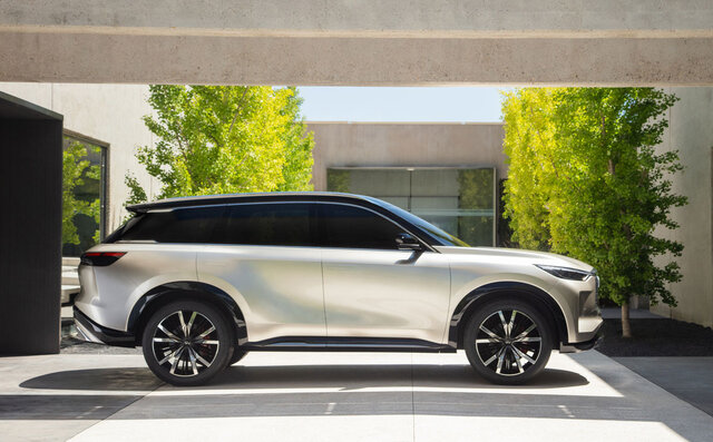 日産、3列シートのSUV「インフィニティQX60モノグラフ」を発表|NISSAN 日産、3列シートのSUV「インフィニティQX60モノグラフ」を発表|NISSAN