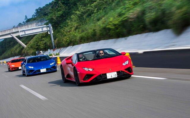 タウンスピードでも楽しい──ランボルギーニ ウラカンEVOの後輪駆動モデルに公道試乗|Lamborghini タウンスピードでも楽しい──ランボルギーニ ウラカンEVOの後輪駆動モデルに公道試乗|Lamborghini