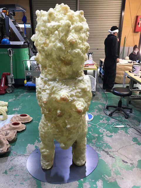 全高6フィートのNAGNAGNAG「FOUR EYES」が完成するまで|MEDICOM TOY 全高6フィートのNAGNAGNAG「FOUR EYES」が完成するまで|MEDICOM TOY