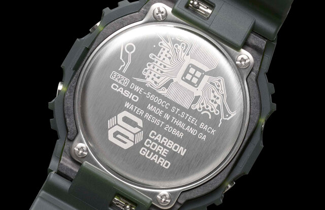 Gショック初、バンドとベゼル両方を付け替えできる「DWE-5600CC-3JR」｜G-SHOCK