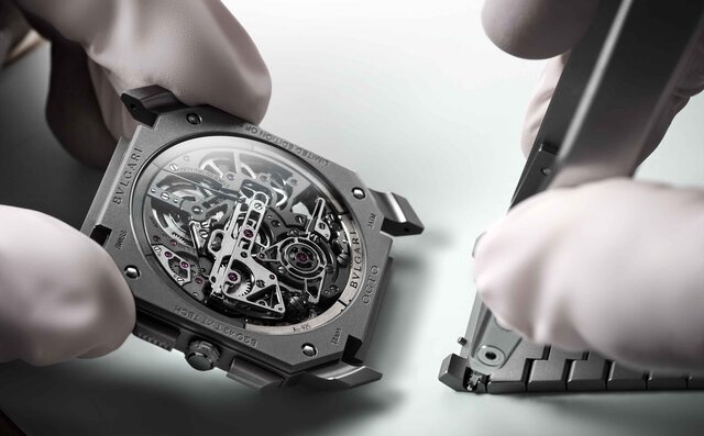 極薄ムーブメントにトゥールビヨンを搭載。新作「オクト フィニッシモ」|BVLGARI 極薄ムーブメントにトゥールビヨンを搭載。新作「オクト フィニッシモ」|BVLGARI