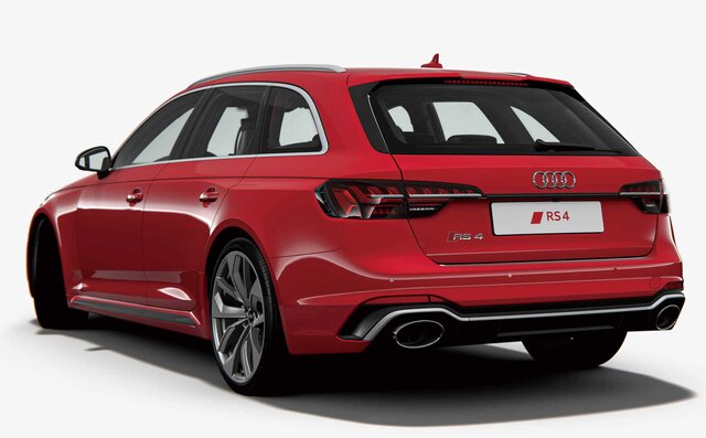 RS 4モデルがよりスポーティなエクステリアにブラッシュアップ｜Audi