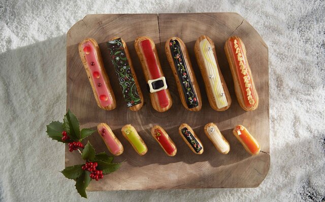 2020年のクリスマスは、シェフのアイディアが詰まった4種類のケーキが登場｜Andaz Tokyo