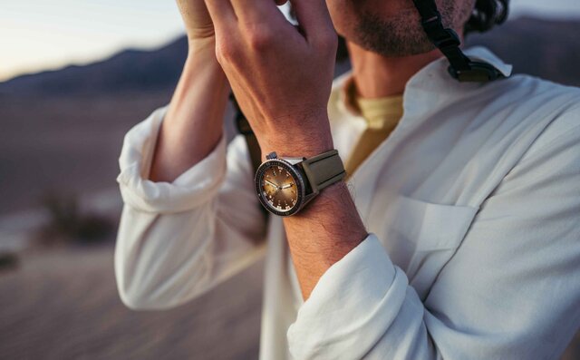 デザート(砂漠)カラーの「フィフティ ファゾムス バチスカーフ デイ・デイト」|BLANCPAIN デザート(砂漠)カラーの「フィフティ ファゾムス バチスカーフ デイ・デイト」|BLANCPAIN