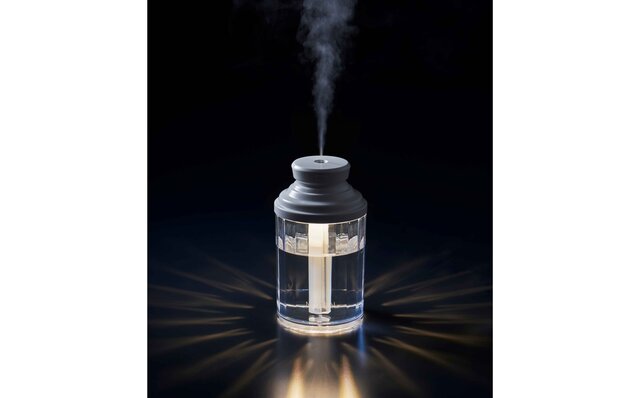 デスクやベッドサイドなどで使えるコンパクトなパーソナルLED加湿器｜NEUTRAL 