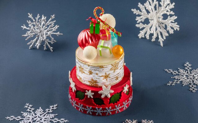 おうちクリスマスを盛り上げるカラフルでハッピーなクリスマスケーキ｜GRAND HYATT TOKYO