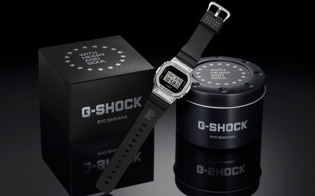 石川 遼選手との初コラボレーションモデル「GM-5600R120」が登場｜G-SHOCK