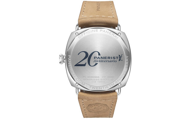 パネリスティ20周年を祝す「ラジオミール ヴェンティ - 45mm」｜PANERAI