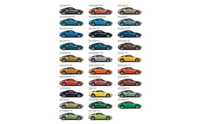 アルピーヌ、A110を自分好みにオーダーできる「アトリエアルピーヌ」をローンチ｜Alpine