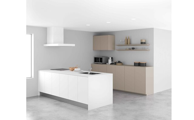 一枚の薄い板だけが浮かび上がるようなデザインの壁付け棚が新登場｜sanwacompany