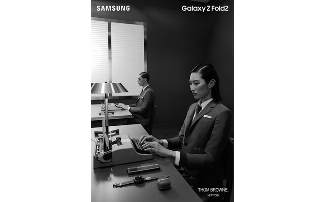 Galaxy とThom Browne のコラボレーション第二弾Galaxy Z Fold2 Thom Browne Editionが日本上陸|Galaxy×THOM BROWNE Galaxy とThom Browne のコラボレーション第二弾Galaxy Z Fold2 Thom Browne Editionが日本上陸|Galaxy×THOM BROWNE