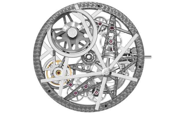明暗でまったく異なる表情を見せるロジェ・デュブイ「エクスカリバー ブラックライト」｜ROGER DUBUIS