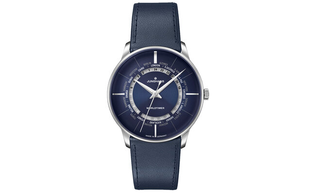 世界主要都市の“時刻”を可視化したユンハンス「Meister Worldtimer」|JUNGHANS 世界主要都市の“時刻”を可視化したユンハンス「Meister Worldtimer」|JUNGHANS