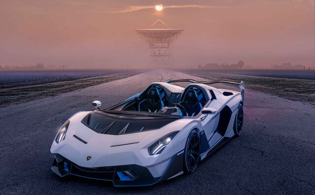 ランボルギーニ、スクアドラ・コルセが手掛けた公道仕様のオープントップレーシングカー「SC20」発表｜Lamborghini
