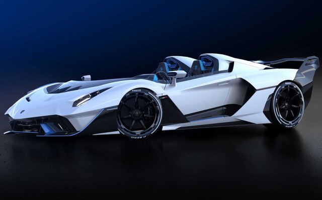 ランボルギーニ、スクアドラ・コルセが手掛けた公道仕様のオープントップレーシングカー「SC20」発表｜Lamborghini