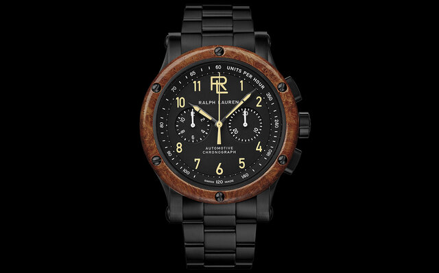ブガッティにオマージュを捧げる新作「RL オートモーティブ クロノグラフ」｜RALPH LAUREN