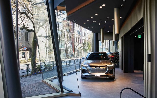 次世代型ブランドストア「アウディ ハウス オブ プログレス東京」がオープン|Audi 次世代型ブランドストア「アウディ ハウス オブ プログレス東京」がオープン|Audi