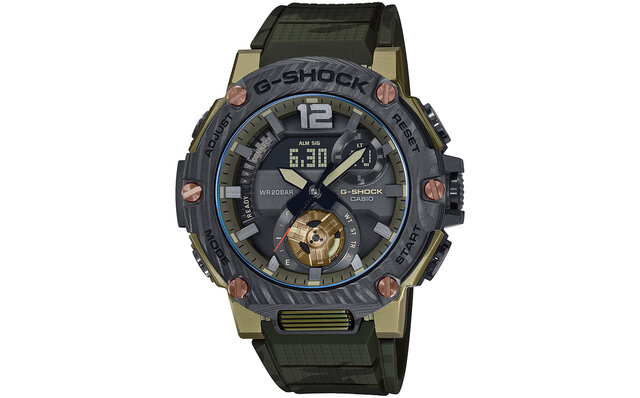 Gショック新作。ユーティリティカラーの「GST-B300」3機種が登場｜G-SHOCK