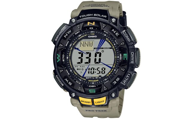 アウトドアで活躍するPRO TREK「PRG-240」に、アースカラーの新モデルが登場|CASIO アウトドアで活躍するPRO TREK「PRG-240」に、アースカラーの新モデルが登場|CASIO