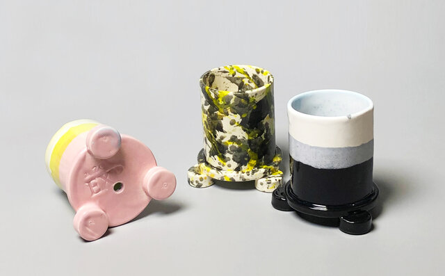 独特の釉薬使いとポストモダンを彷彿させるフォルム。特別なプランターが完成 |Echo Park Pottery  独特の釉薬使いとポストモダンを彷彿させるフォルム。特別なプランターが完成 |Echo Park Pottery