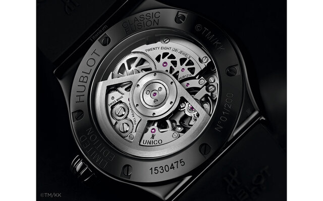 数量限定200本。「クラシック・フュージョン タカシムラカミ オールブラック」|HUBLOT 数量限定200本。「クラシック・フュージョン タカシムラカミ オールブラック」|HUBLOT