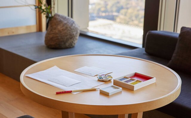 「PIGMENT TOKYO」とコラボレートした「絵てがみ時間atアマン東京」|AMAN TOKYO 「PIGMENT TOKYO」とコラボレートした「絵てがみ時間atアマン東京」|AMAN TOKYO