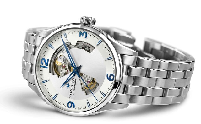 あらゆるシーンにマッチするブルーのジャズマスター オープンハート|HAMILTON あらゆるシーンにマッチするブルーのジャズマスター オープンハート|HAMILTON