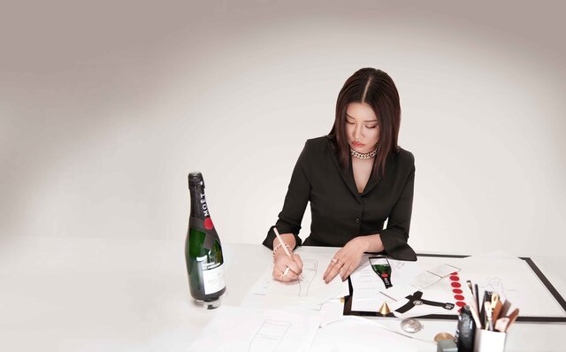 モエ・エ・シャンドン史上初のコラボレートにYOONを起用｜MOËT & CHANDON