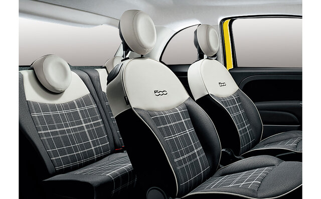 フィアット500に、ミモザをモチーフにした特別色のイエローを採用した日本向け限定車「ミモザ2」登場｜Fiat