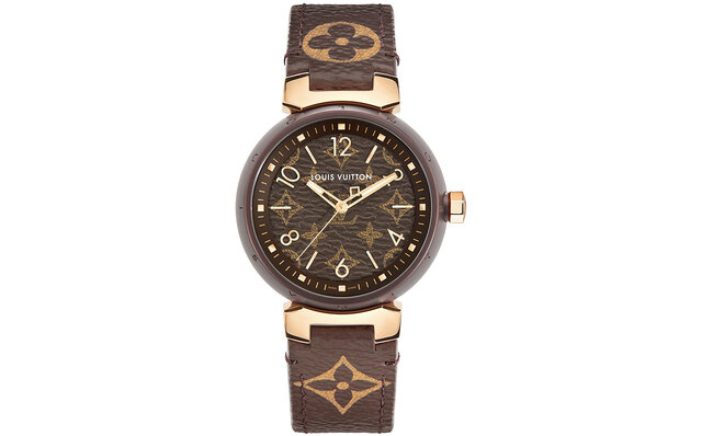 メゾンを象徴するふたつのアイコンが融合した新作「タンブール モノグラム」｜LOUIS VUITTON