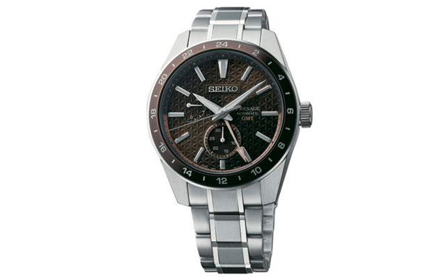 ＜セイコー プレサージュ＞の「Sharp Edged Series」にGMT搭載モデル4機種が登場｜SEIKO