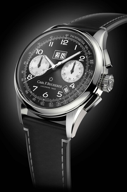 逆パンダ・ダイアルの新作「ヘリテージ バイコンパックス アニュアル」｜CARL F. BUCHERER