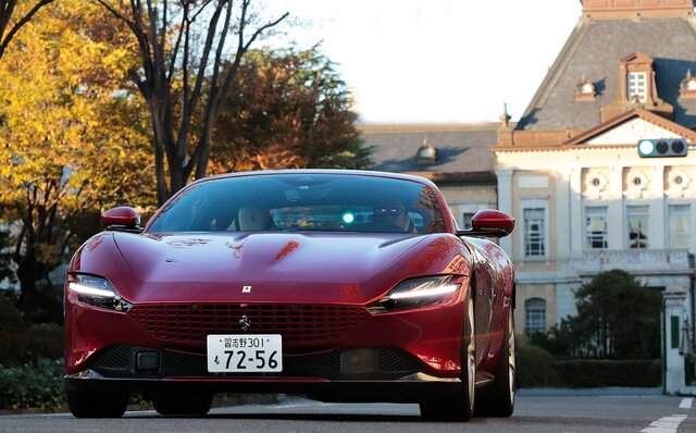 フェラーリ ローマに試乗──まさに「イブニングドレスに身を包んだF1マシン」そのものだった｜Ferrari