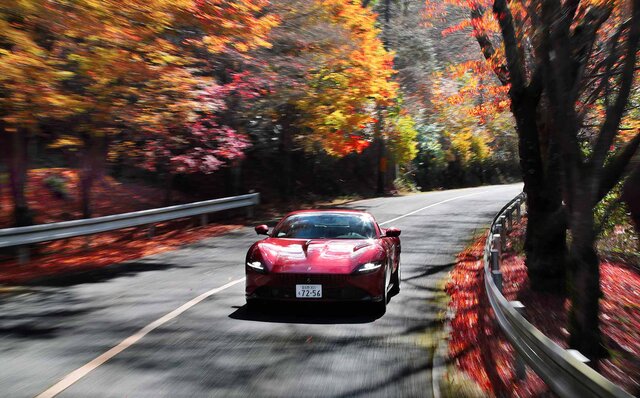 フェラーリ ローマに試乗──まさに「イブニングドレスに身を包んだF1マシン」そのものだった｜Ferrari
