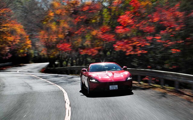フェラーリ ローマに試乗──まさに「イブニングドレスに身を包んだF1マシン」そのものだった｜Ferrari