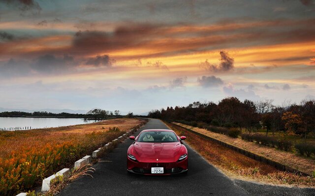 フェラーリ ローマに試乗──まさに「イブニングドレスに身を包んだF1マシン」そのものだった｜Ferrari