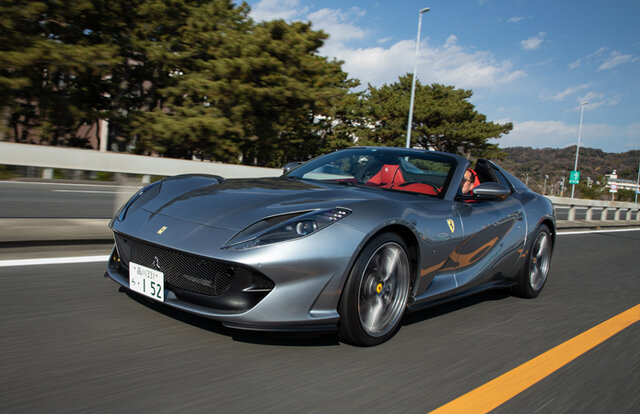 精密な12気筒の魅力を味わいたいという人に──フェラーリ812GTSに試乗｜Ferrari