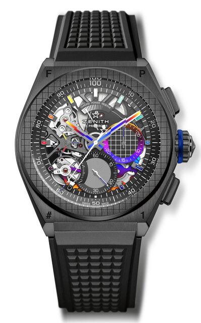 色彩と時間を融合したアーティスティックタイムピース「デファイ 21フェリペ・パントン」｜ZENITH