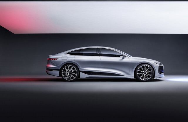 アウディ、電気自動車のA6 e-tronコンセプトを発表｜Audi