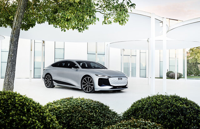 アウディ、電気自動車のA6 e-tronコンセプトを発表｜Audi