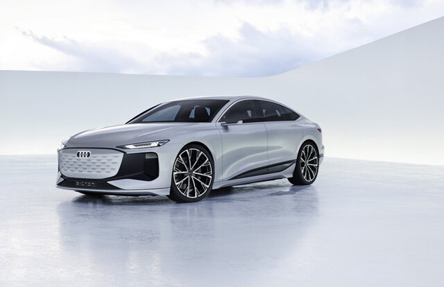 アウディ、電気自動車のA6 e-tronコンセプトを発表｜Audi