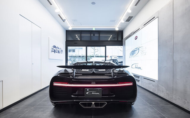 ブガッティ国内唯一のショールーム「ブガッティ 東京」がオープン｜Bugatti