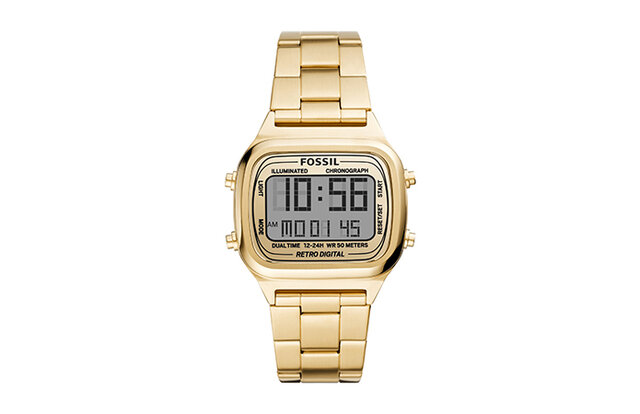 レトロさが新鮮。1980年代の日本製デジタルウォッチにインスパイアされた新作|FOSSIL レトロさが新鮮。1980年代の日本製デジタルウォッチにインスパイアされた新作|FOSSIL