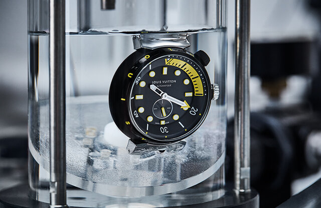 エッジの効いたスポーティなシルエットのタンブール新モデル|LOUIS VUITTON エッジの効いたスポーティなシルエットのタンブール新モデル|LOUIS VUITTON