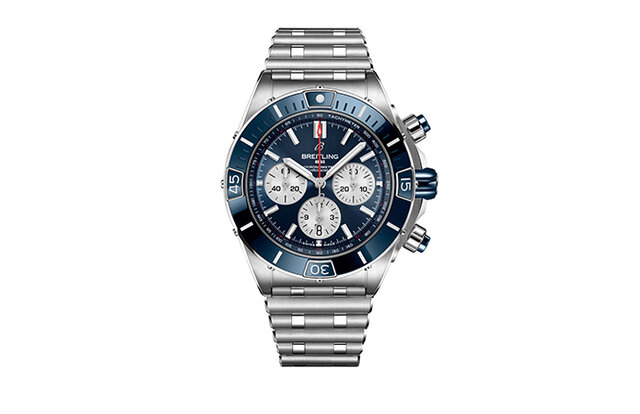 力強いデザインとスタイリッシュな要素が融合。スポーティーシックな新作「スーパー クロノマット」｜BREITLING