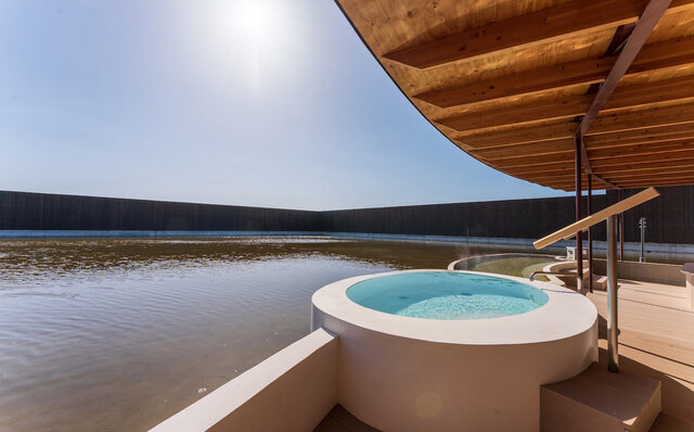 田んぼに浮かぶホテルにデザイナーズサウナが登場｜SHONAI HOTEL SUIDEN TERRASSE